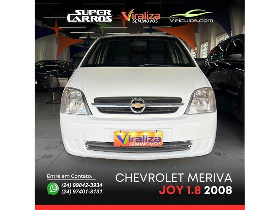 CHEVROLET MERIVA 1.8 MPFI JOY 8V FLEX 4P MANUAL